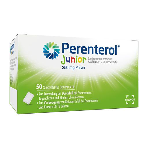 PERENTEROL Junior 250 mg Pulver Btl.* 50 St