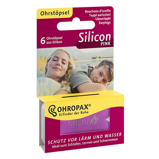 OHROPAX Silicon pink Ohrstöpsel 6 St