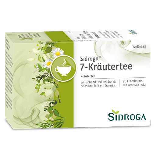 SIDROGA Wellness 7-Kräutertee Filterbeutel 20 St  