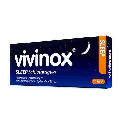 VIVINOX Sleep Schlafdragees überzogene Tab.* 20 St