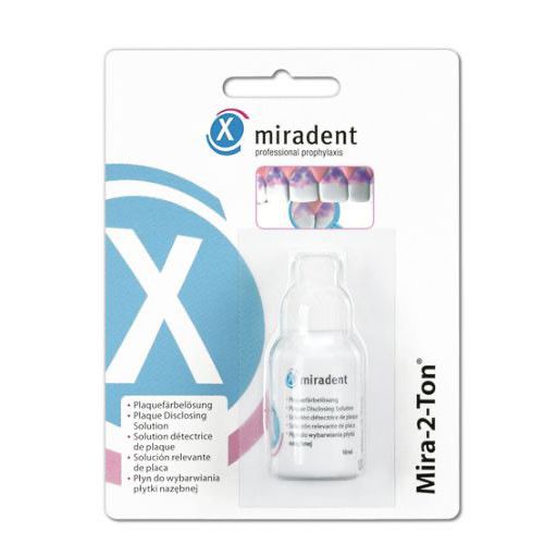 MIRADENT Plaquetest Lösung Mira-2-Ton 10 ml