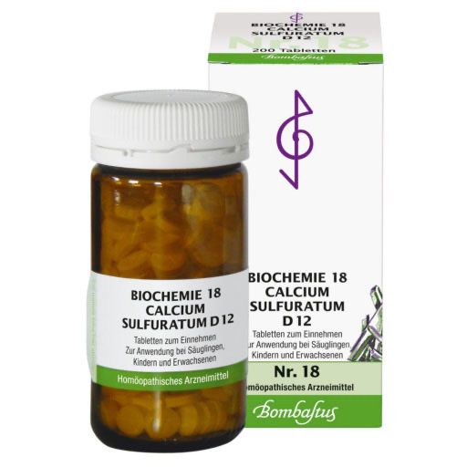 BIOCHEMIE 18 Calcium sulfuratum D 12 Tabletten* 200 St
