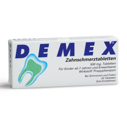 DEMEX Zahnschmerztabletten* 20 St