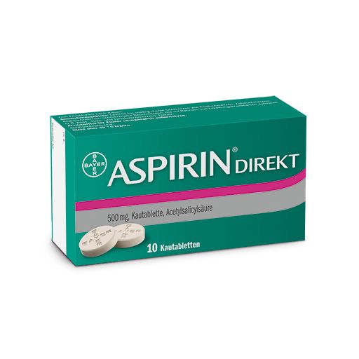 ASPIRIN Direkt Kautabletten* 10 St