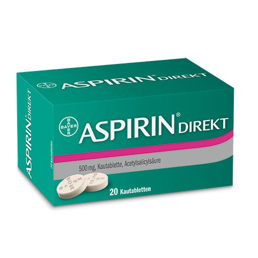 ASPIRIN Direkt Kautabletten* 20 St