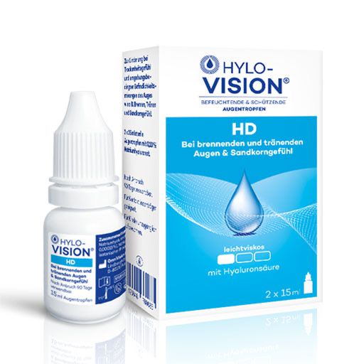 HYLO-VISION HD Augentropfen 2x15 ml