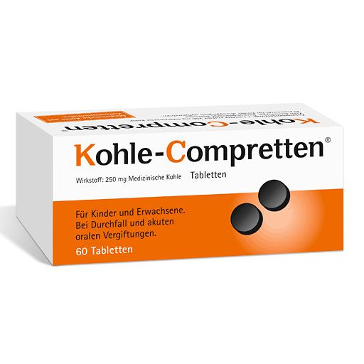 KOHLE Compretten Tabletten* 60 St