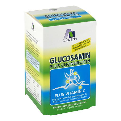 GLUCOSAMIN 500 mg+Chondroitin 400 mg Kapseln 180 St  