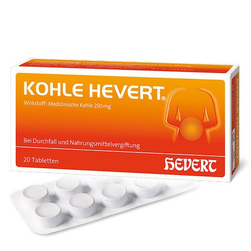 KOHLE Hevert Tabletten* 20 St
