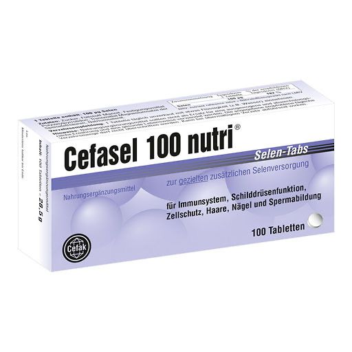 CEFASEL 100 nutri Selen-Tabs 100 St  