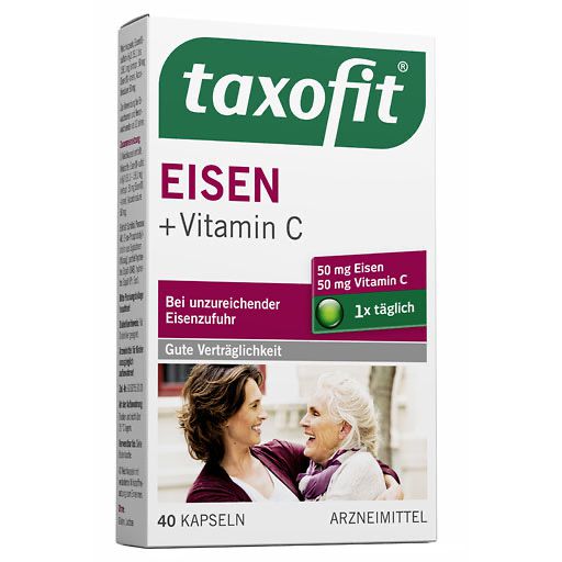 TAXOFIT Eisen+Vitamin C Weichkapseln* 40 St