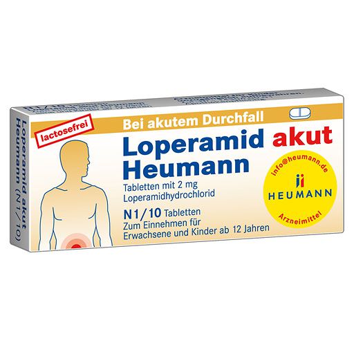 LOPERAMID akut Heumann Tabletten* 10 St