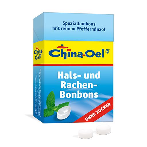 CHINA ÖL Hals- u. Hustenbonbons o. Zucker 40 g
