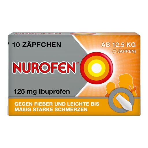 NUROFEN Junior 125 mg Zäpfchen* 10 St