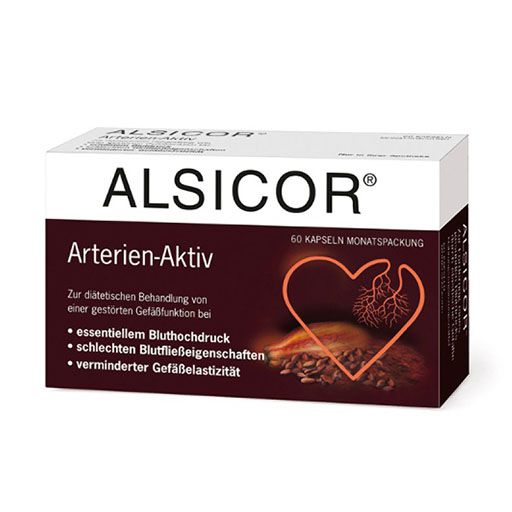ALSICOR mit Kakao Flavanolen Kapseln