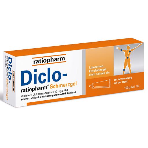 DICLO-RATIOPHARM Schmerzgel* 100 g