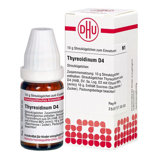 THYREOIDINUM D 4 Globuli* 10 g