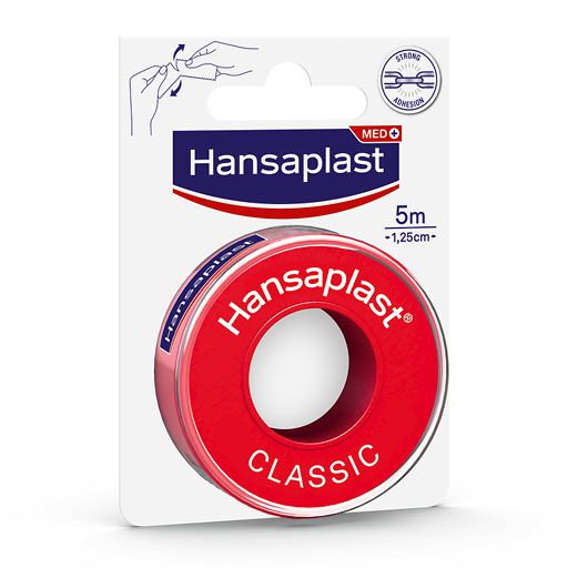 HANSAPLAST Fixierpfl. Classic 1,25 cmx5 m