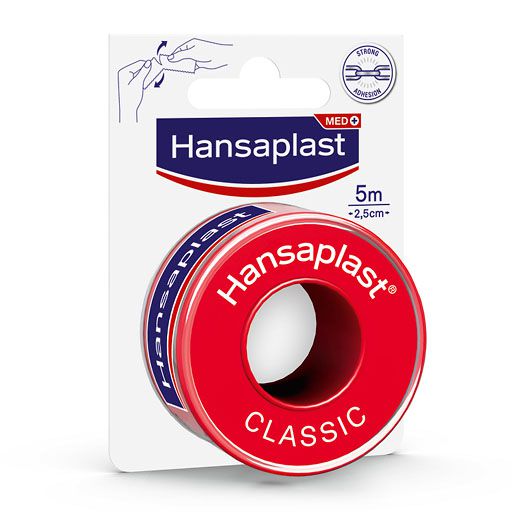 HANSAPLAST Fixierpfl. Classic 2,5 cmx5 m 1 St
