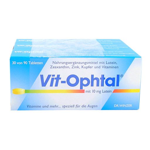 VIT OPHTAL mit 10 mg Lutein Tabletten 90 St  