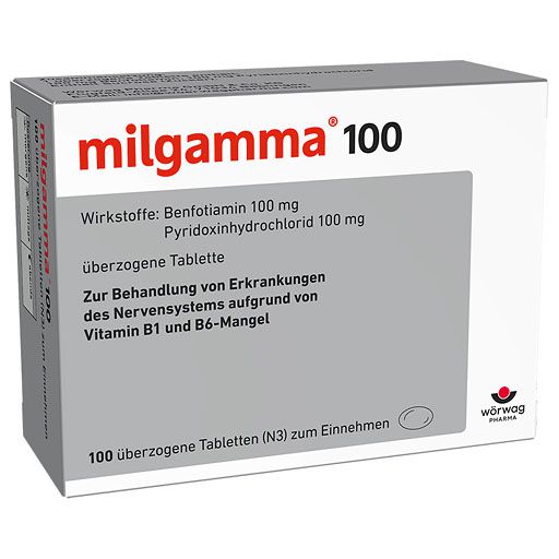 MILGAMMA 100 mg überzogene Tabletten* 100 St