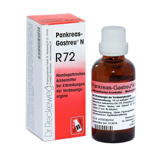 PANKREAS-GASTREU N R72 Mischung* 50 ml