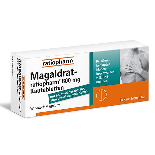 MAGALDRAT-ratiopharm 800 mg Tabletten* 50 St