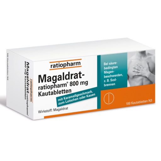 MAGALDRAT-ratiopharm 800 mg Tabletten* 100 St