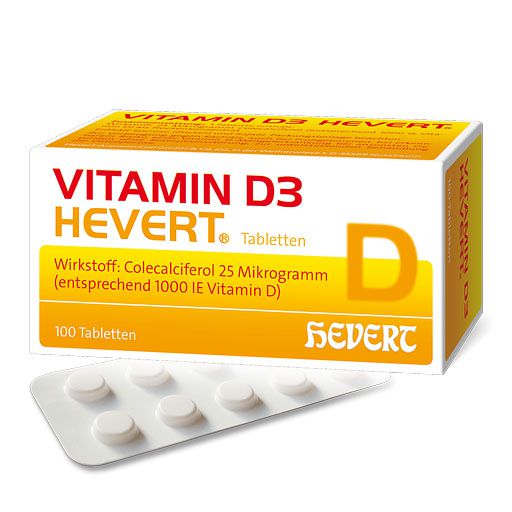 VITAMIN D3 HEVERT Tabletten* 100 St