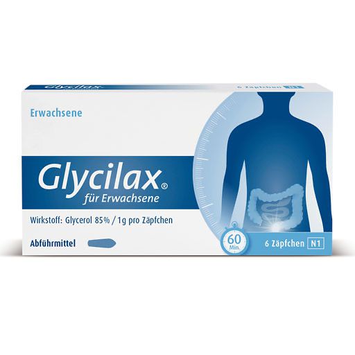 GLYCILAX Suppositorien für Erwachsene* 6 St