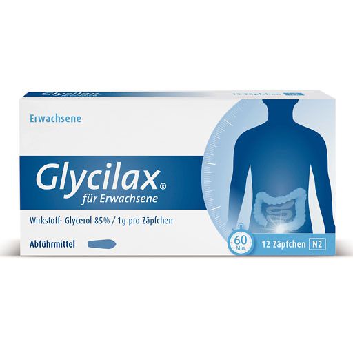 GLYCILAX Suppositorien für Erwachsene* 12 St