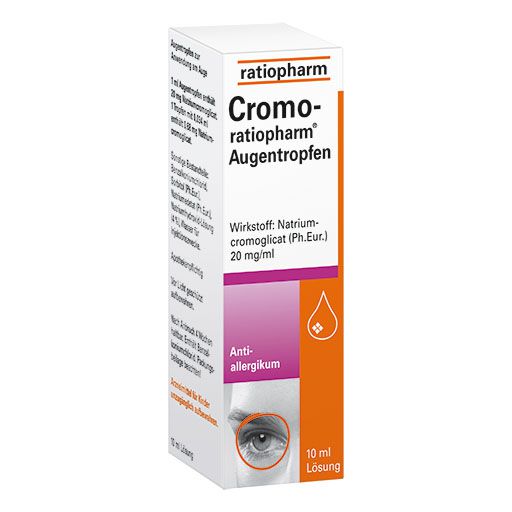 CROMO-RATIOPHARM Augentropfen* 10 ml
