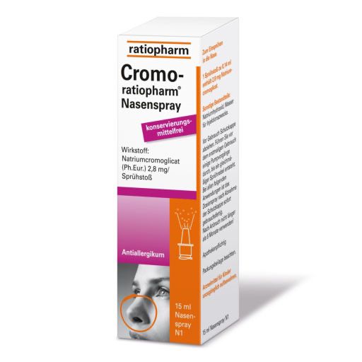 CROMO-RATIOPHARM Nasenspray konservierungsfrei* 15 ml