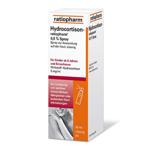 HYDROCORTISON-ratiopharm 0,5% Spray* 30 ml