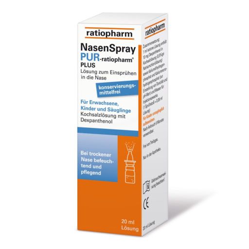 NASENSPRAY PUR-ratiopharm PLUS 20 ml
