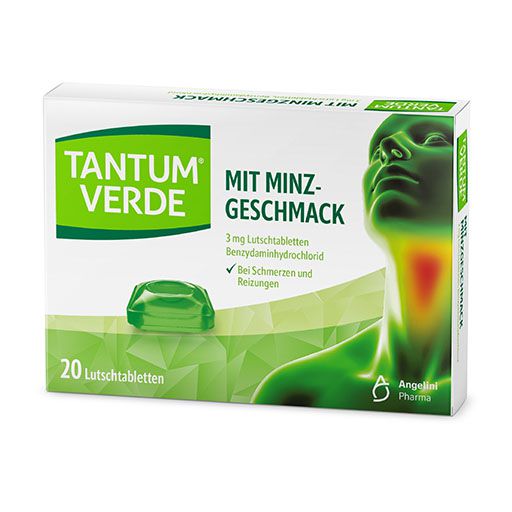TANTUM VERDE 3 mg Lutschtabl. m. Minzgeschmack* 20 St