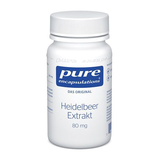 PURE ENCAPSULATIONS Heidelbeer Extrakt 80 mg Kaps. 60 St  