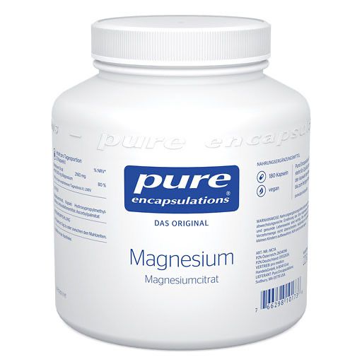 PURE ENCAPSULATIONS Magnesium Magn. Citrat Kapseln 180 St  