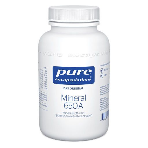 PURE ENCAPSULATIONS Mineral 650A Kapseln 180 St  