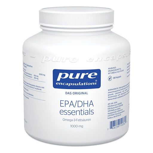 PURE ENCAPSULATIONS EPA/DHA essent.1000 mg Kapseln 180 St  