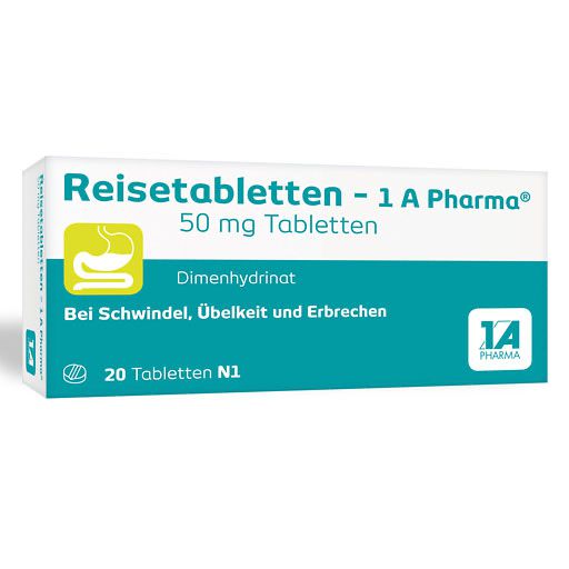 REISETABLETTEN-1A Pharma* 20 St