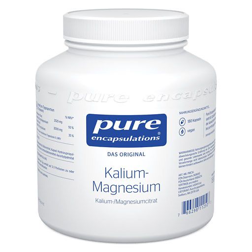 PURE ENCAPSULATIONS Kalium Magn. Citrat Kapseln
