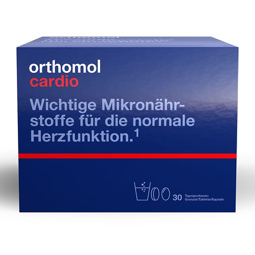 ORTHOMOL Cardio Granulat/Kaps./Tabl. Kombipack. 1 St  
