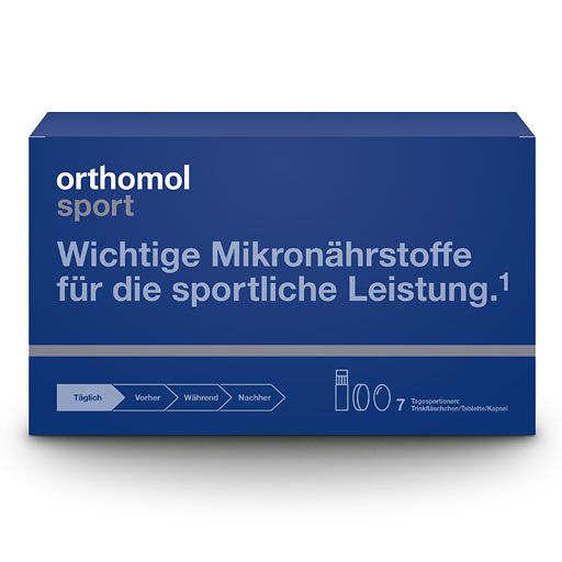 ORTHOMOL Sport Trinkfläschchen/Tabl./Kaps. Kombip. 7 St  