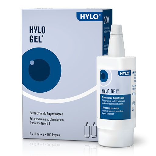 HYLO-GEL Augentropfen 2x10 ml