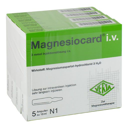 MAGNESIOCARD i. v. Injektionslösung* 20x10 ml