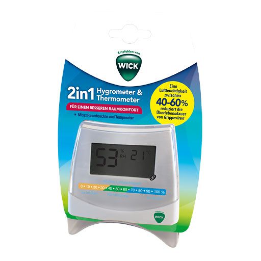 WICK Hygrometer u. Thermometer W70DA
