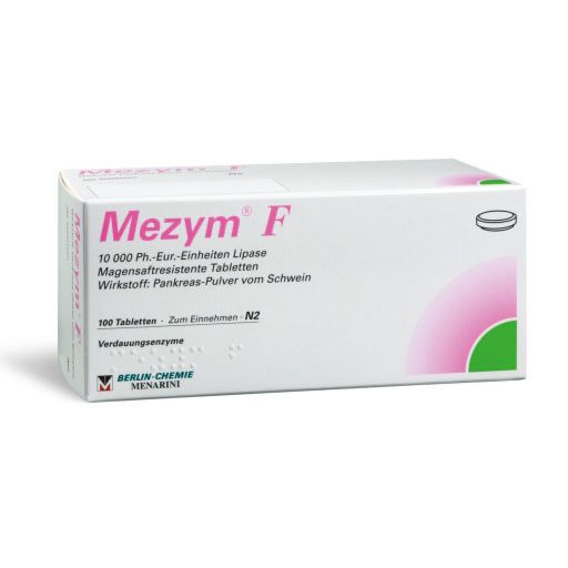 MEZYM F magensaftresistente Tabletten* 100 St