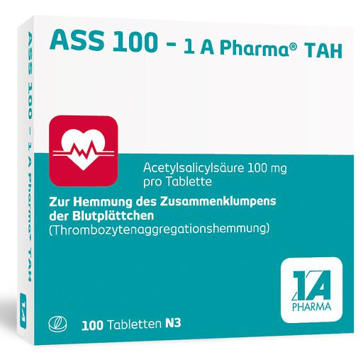 ASS 100-1A Pharma TAH Tabletten* 100 St