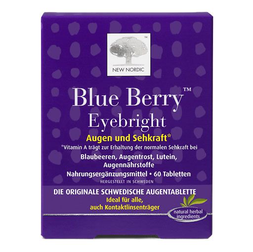 BLUE BERRY Eyebright Tabletten 60 St  